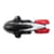 Мотоцикл на радіокеруванні Maisto Cyklone 360 чорний (82066 black)